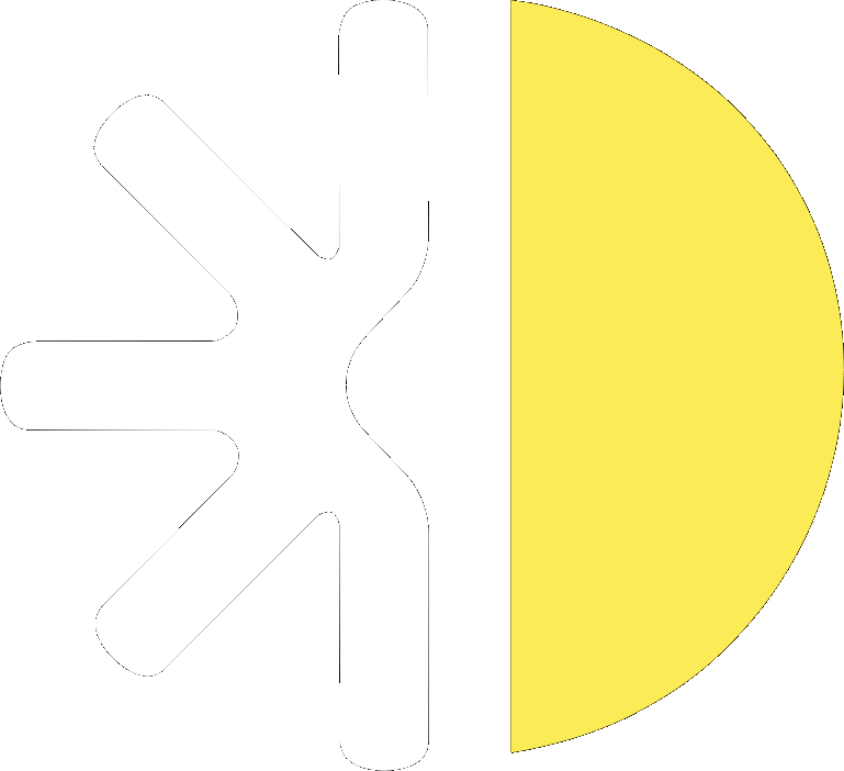 DayON yellow and white primary symbol